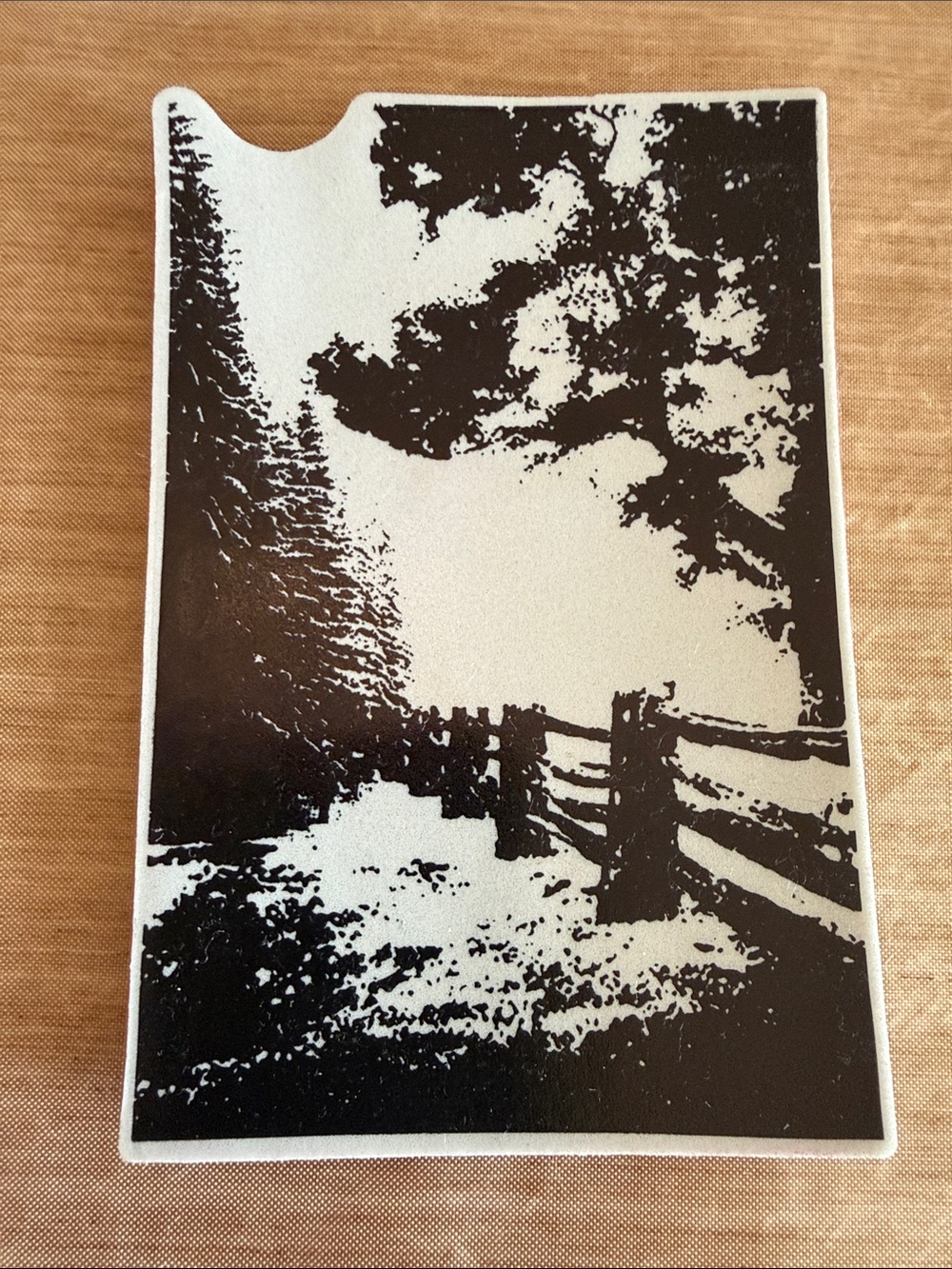 Penny Black “Hidden Lane” Slapstick Cling Rubber Stamp